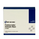 First Aid Only Povidone Iodine Antiseptic Wipe, 50/Box