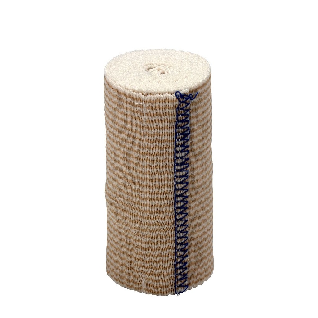 First Aid Only 5 Yd. x 4 inch Velcro Closure Elastic Bandage Wrap, Beige