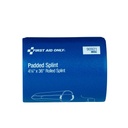 First Aid Only 36 inch x 4.25 inch Padded Flexible Splint, Blue and White