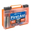First Aid Only 25 Person Clear Front Cover First Aid Kit with Plastic Case