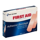 First Aid Only 3 inch x 1 inch Plastic Adhesive Bandage, 100/Box