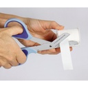 First Aid Only 7 inch Titanium-Bonded Non-Stick Bent Bandage Shear, Blue