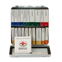 First Aid Only 50 Person ANSI Class A+ Unitized First Aid Kit with Metal Case