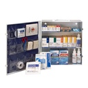 First Aid Only 3 Shelf ANSI Class A+ Metal First Aid Cabinet with Medications