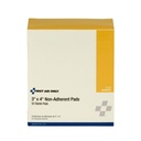 First Aid Only 3 inch x 4 inch Non-Adherent Pad, 50/Box