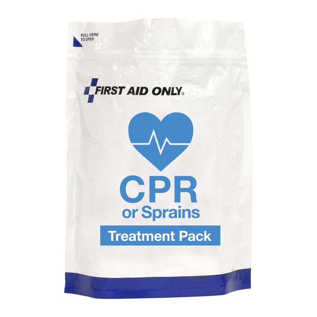 First Aid Only CPR and Sprains Treatment Pack