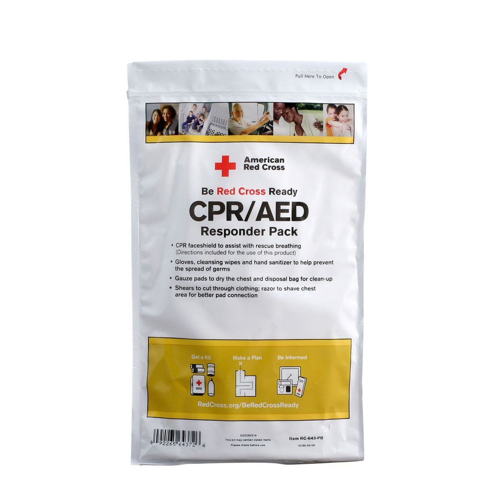 First Aid Only American Red Cross CPR/AED Responder Kit