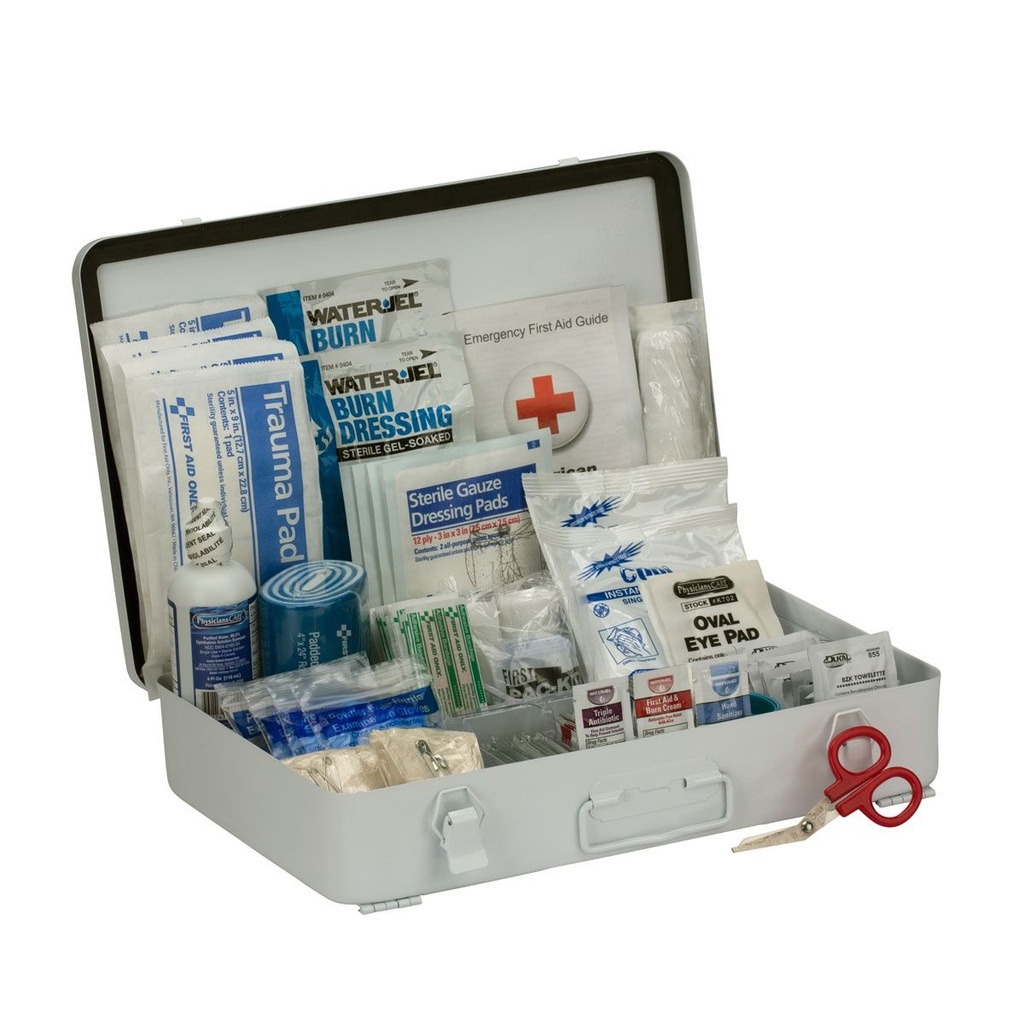 First Aid Only 50 Person ANSI Class B Bulk First Aid Kit with Metal Case