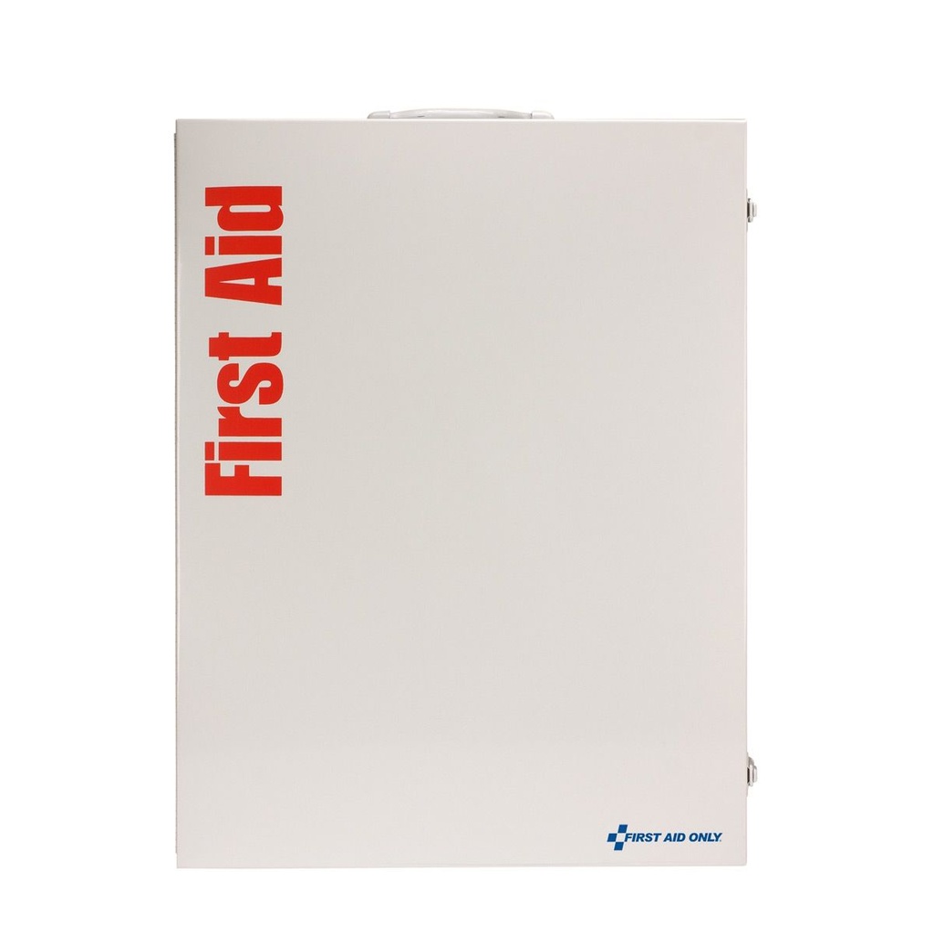 First Aid Only 5 Shelf ANSI Class B+ Metal First Aid Cabinet with Medications