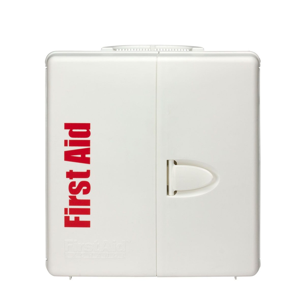 First Aid Only SmartCompliance 50 Person Class A+ Large Plastic First Aid Cabinet