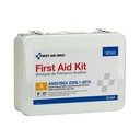 First Aid Only 25 Person ANSI Class A Unitized First Aid Kit with Metal Case