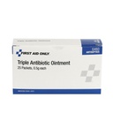 First Aid Only Triple Antibiotic Ointment, 25/Box