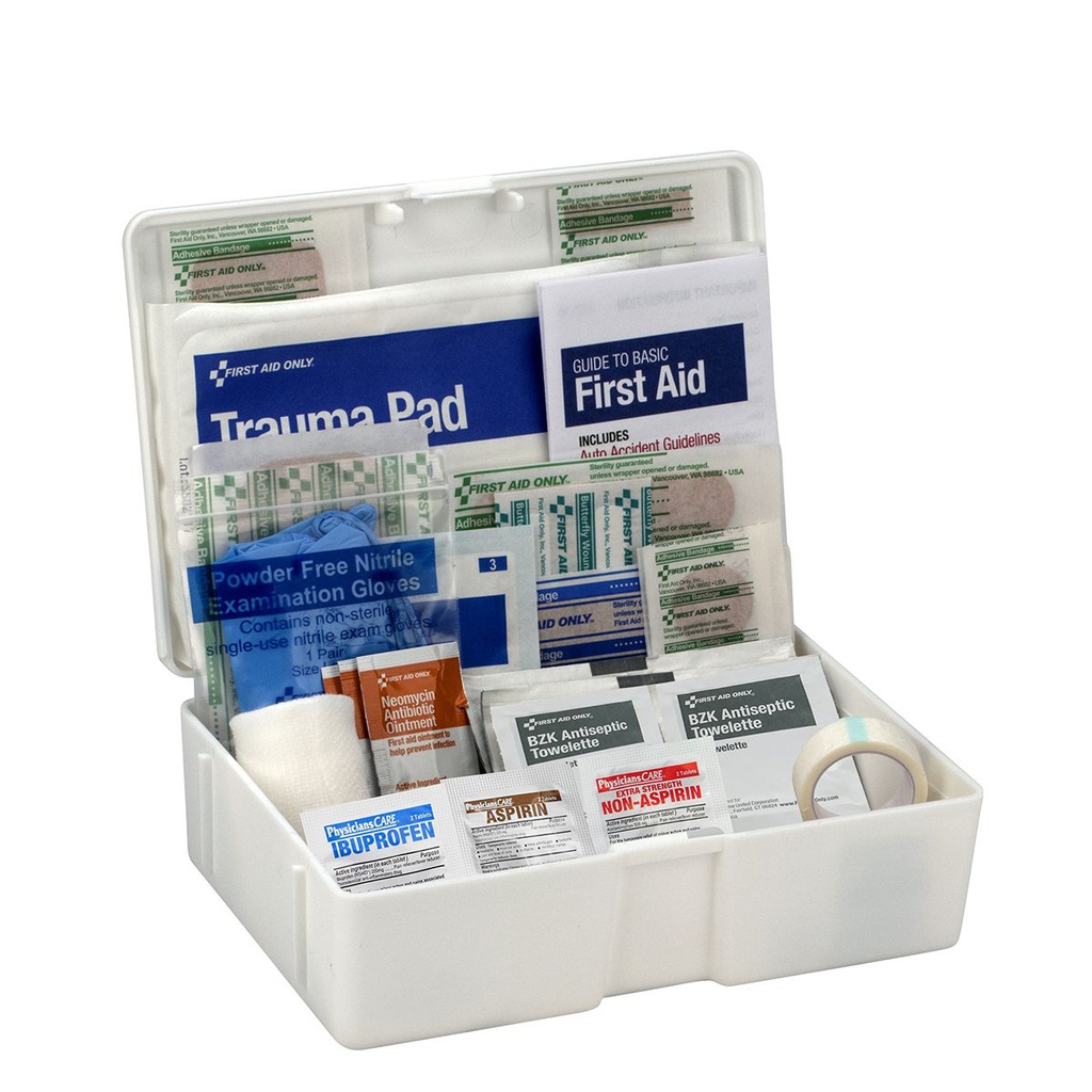 First Aid Only 80 Piece Home and Office First Aid Kit with Plastic Case