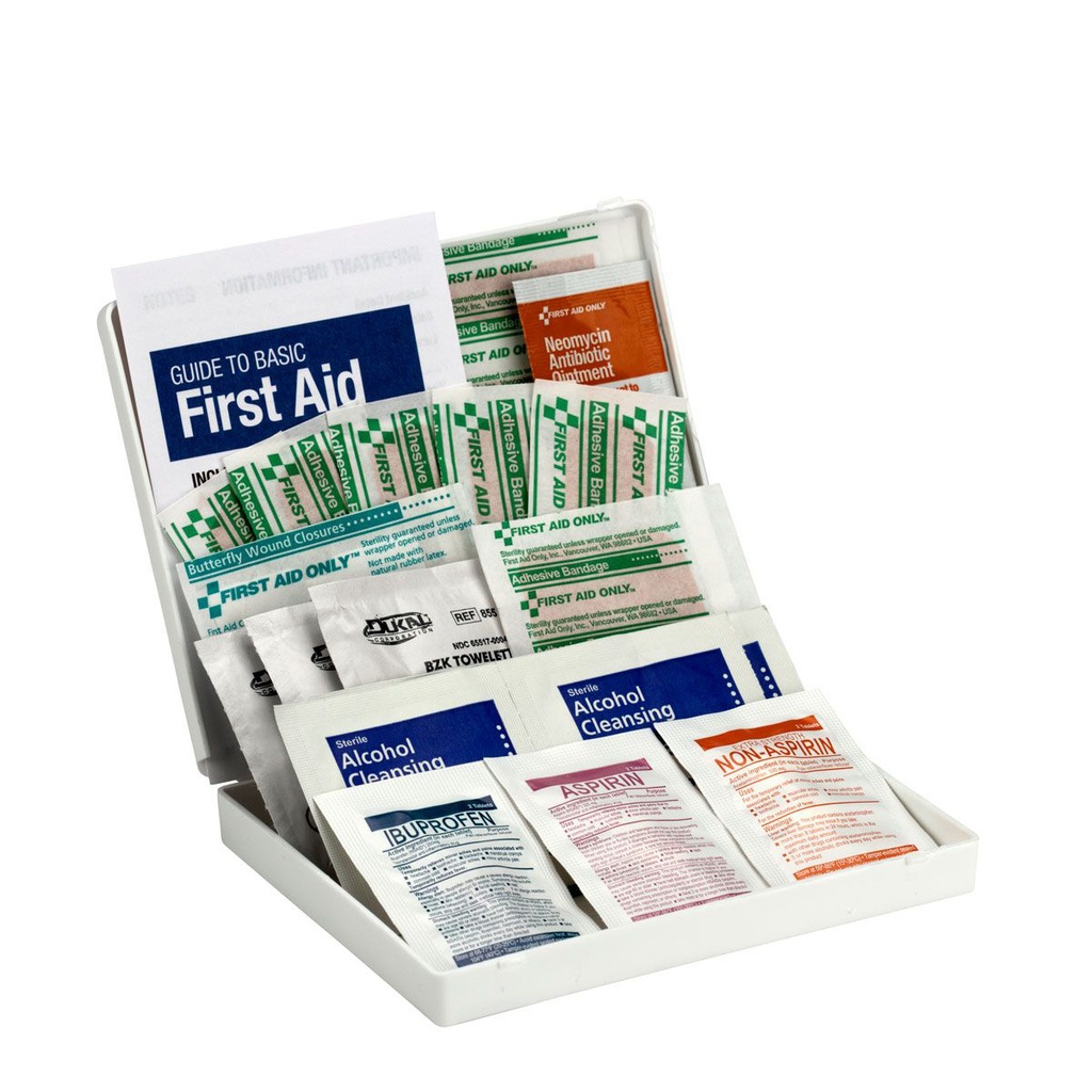 First Aid Only 27 Piece Auto First Aid Kit with Plastic Case