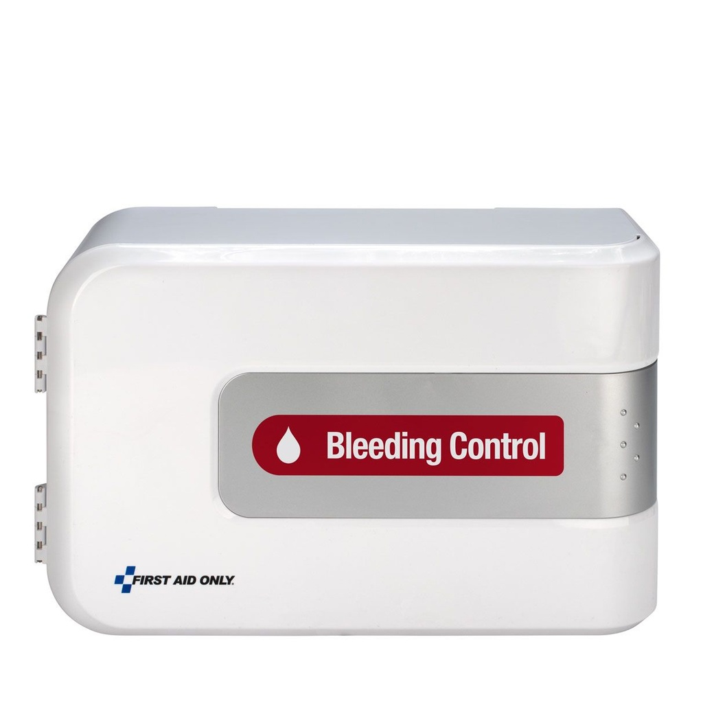 First Aid Only SmartCompliance Complete Plastic Bleeding Control Station Cabinet
