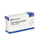 First Aid Only Triple Antibiotic Ointment, 25/Box