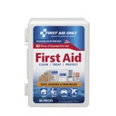 First Aid Only 80 Piece Home and Office First Aid Kit with Plastic Case