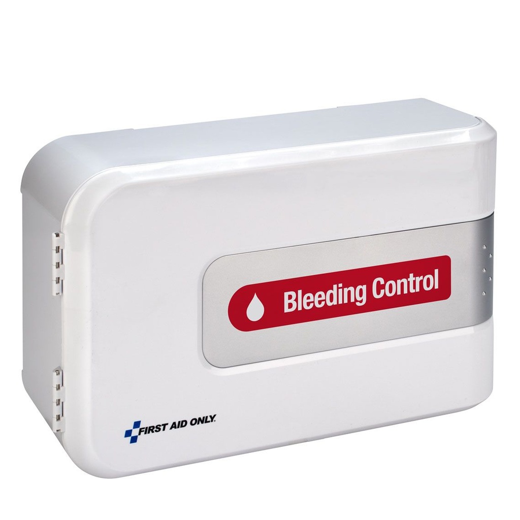 First Aid Only SmartCompliance Complete Plastic Bleeding Control Station Cabinet