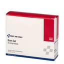 First Aid Only Burn Gel, 25/Box