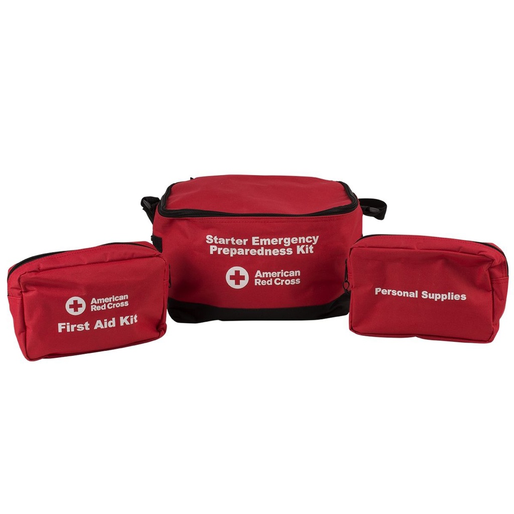 First Aid Only American Red Cross Emergency Preparedness 1-Day Starter Kit with Duffle Bag