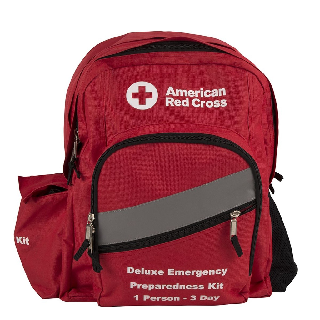 First Aid Only American Red Cross Emergency Preparedness 3-Day Deluxe Kit with Backpack