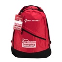 First Aid Only 1 Person Emergency Preparedness Hurricane Kit with Backpack