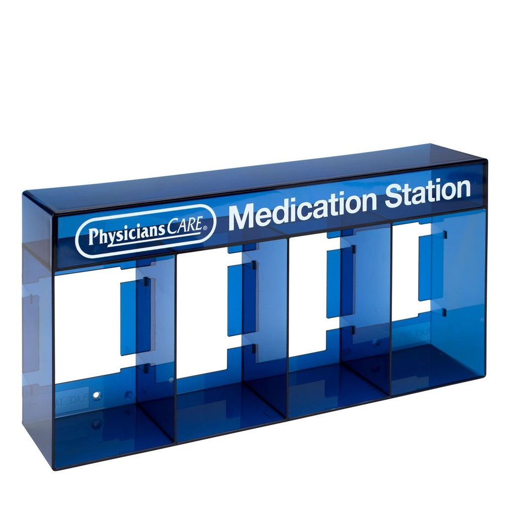 First Aid Only Medication Station Empty Replacement Panel