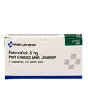 First Aid Only IvyX Poison Oak and Ivy Post-Contact Cleanser Towelette, 2/Box
