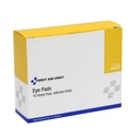 First Aid Only Sterile Eye Pad and Adhesive Fastening Strip, 10/Box