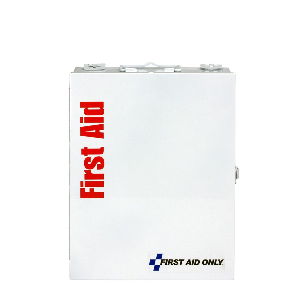 First Aid Only SmartCompliance 25 Person Medium Metal First Aid Food Service Cabinet
