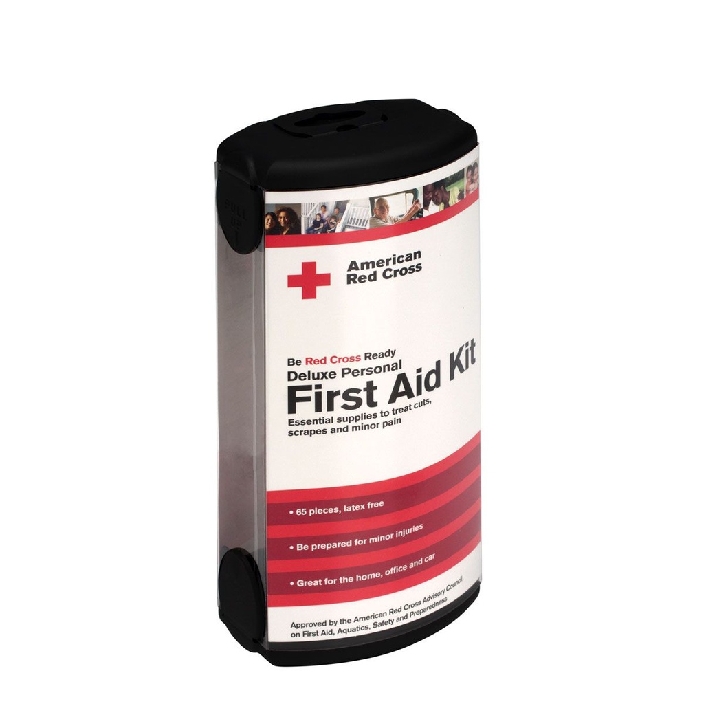 First Aid Only American Red Cross Deluxe Personal First Aid Kit with Plastic Case
