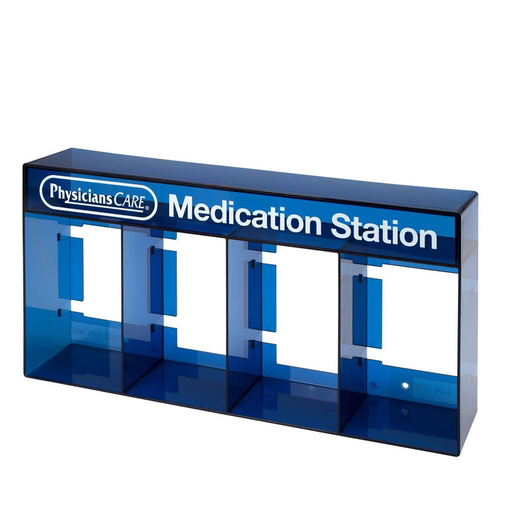 First Aid Only Medication Station Empty Replacement Panel