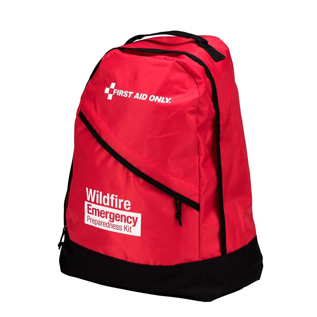 First Aid Only 2 Person Emergency Preparedness Wildfire Kit with Backpack