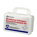 First Aid Only Bloodborne Pathogen (BBP) Unitized Spill Clean Up Kit with CPR and Plastic Case