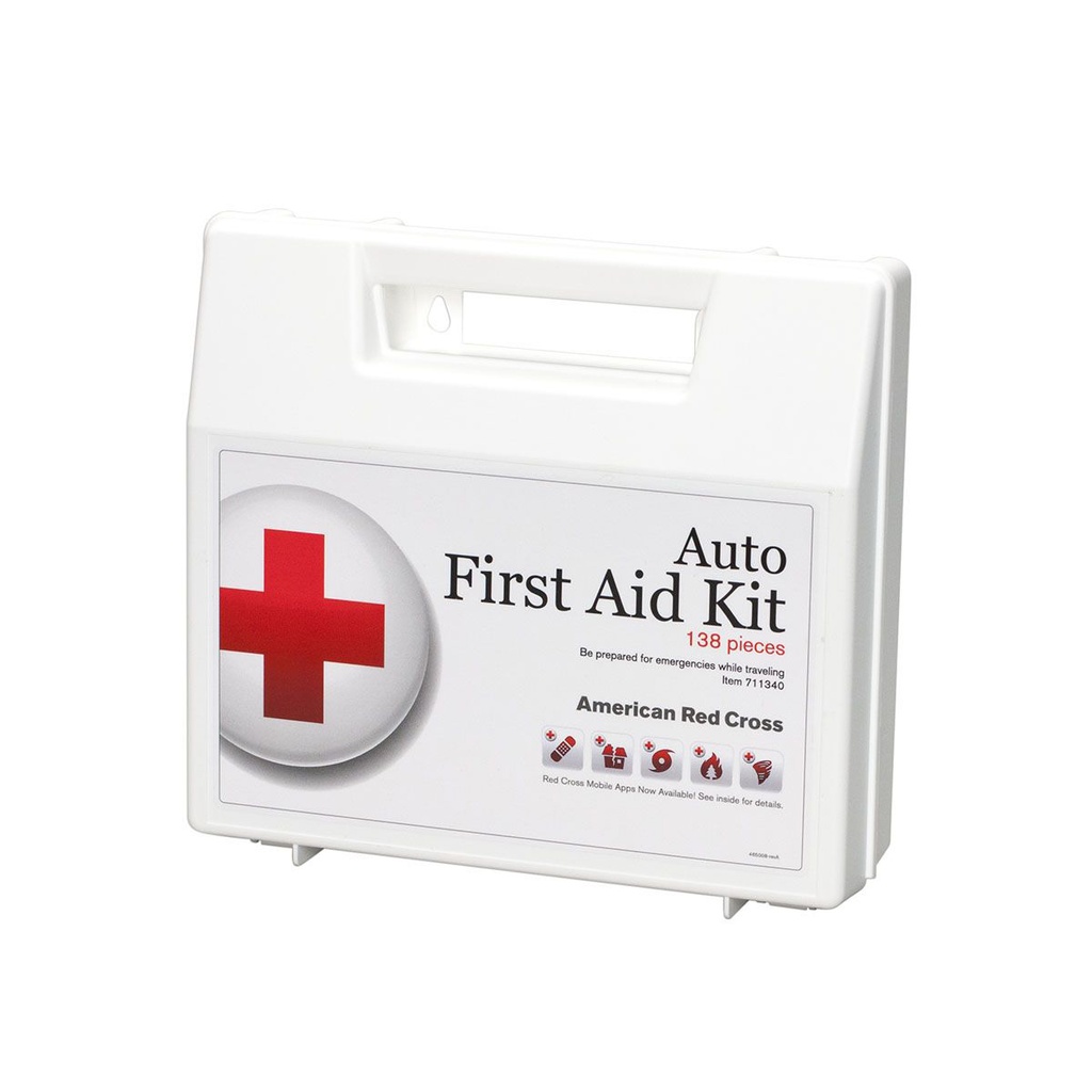 First Aid Only American Red Cross Deluxe Auto First Aid Kit