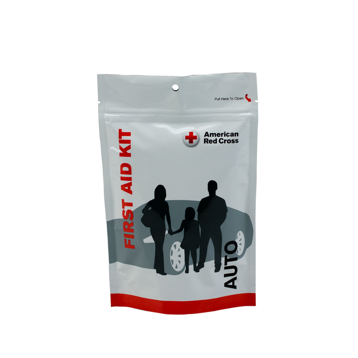 First Aid Only Auto First Aid Kit with Plastic Zip Bag