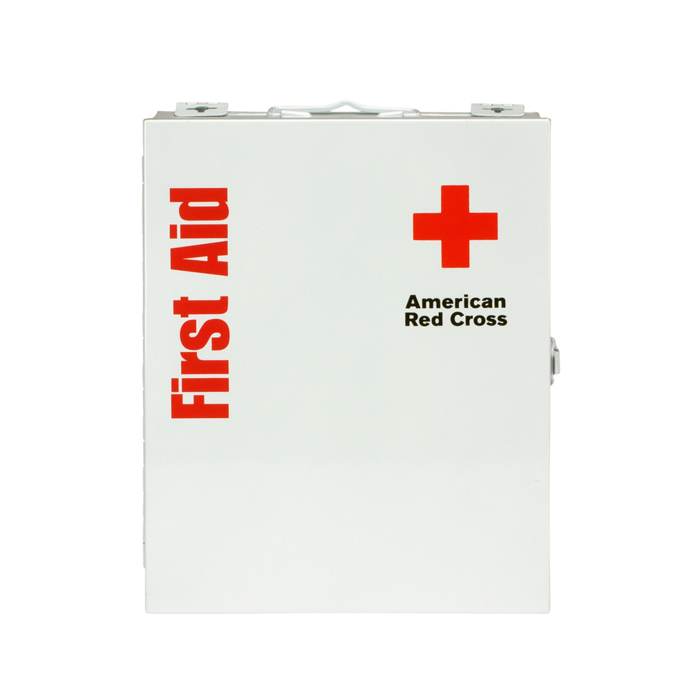 First Aid Only SmartCompliance Medium General Business First Aid Kit with Metal Cabinet
