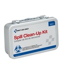First Aid Only 21 Piece Weatherproof BBP Spill Clean Up Kit with Steel Case