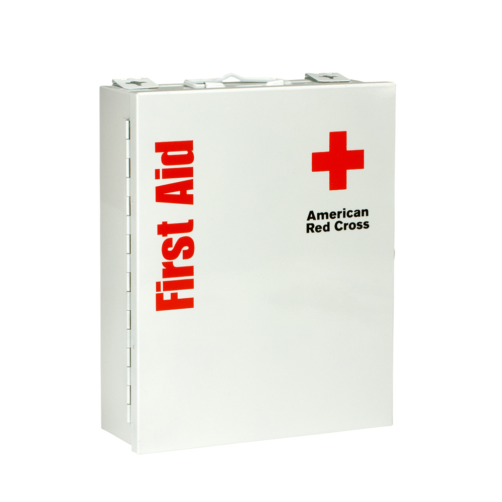 First Aid Only SmartCompliance Medium General Business First Aid Kit with Metal Cabinet