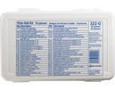 First Aid Only 10 Person Bulk First Aid Kit with Gasket & Plastic Case