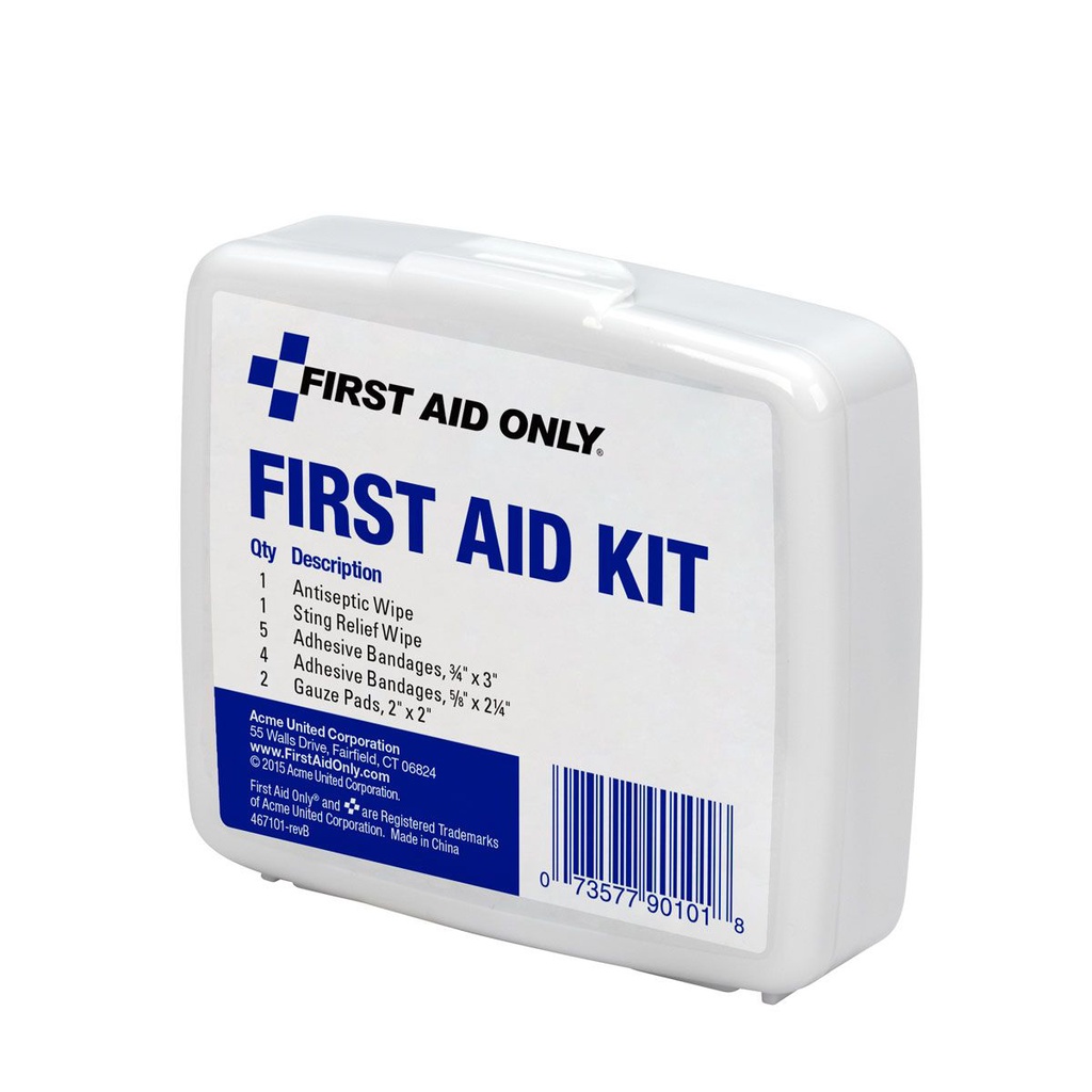First Aid Only 13 Piece Personal First Aid Kit with Plastic Case