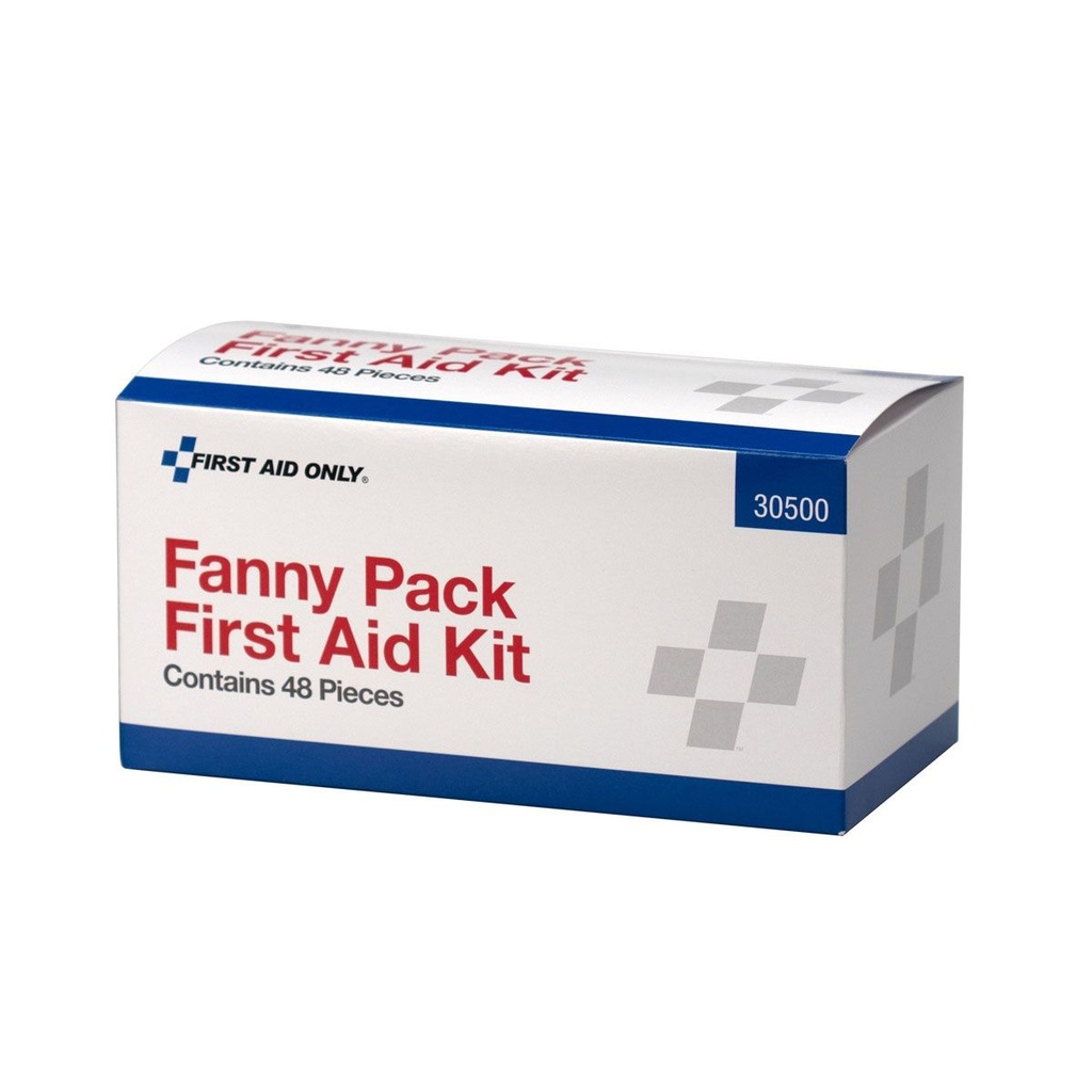 First Aid Only Fanny Pack First Aid Kit with Fabric Case