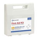 First Aid Only 50 Person Weatherproof ANSI Class A+ Bulk First Aid Kit with Plastic Case & Dividers