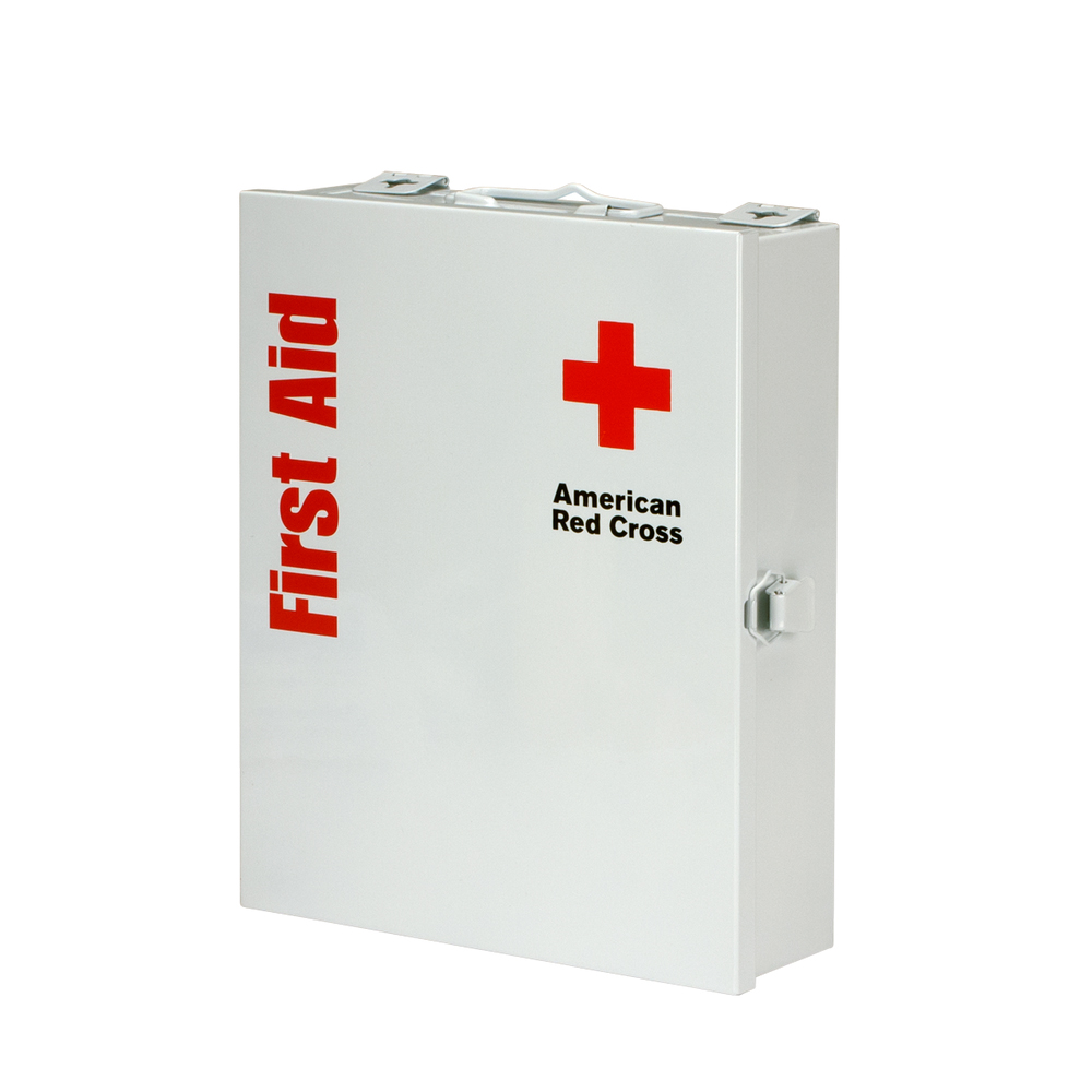 First Aid Only SmartCompliance Medium General Business First Aid Kit with Metal Cabinet