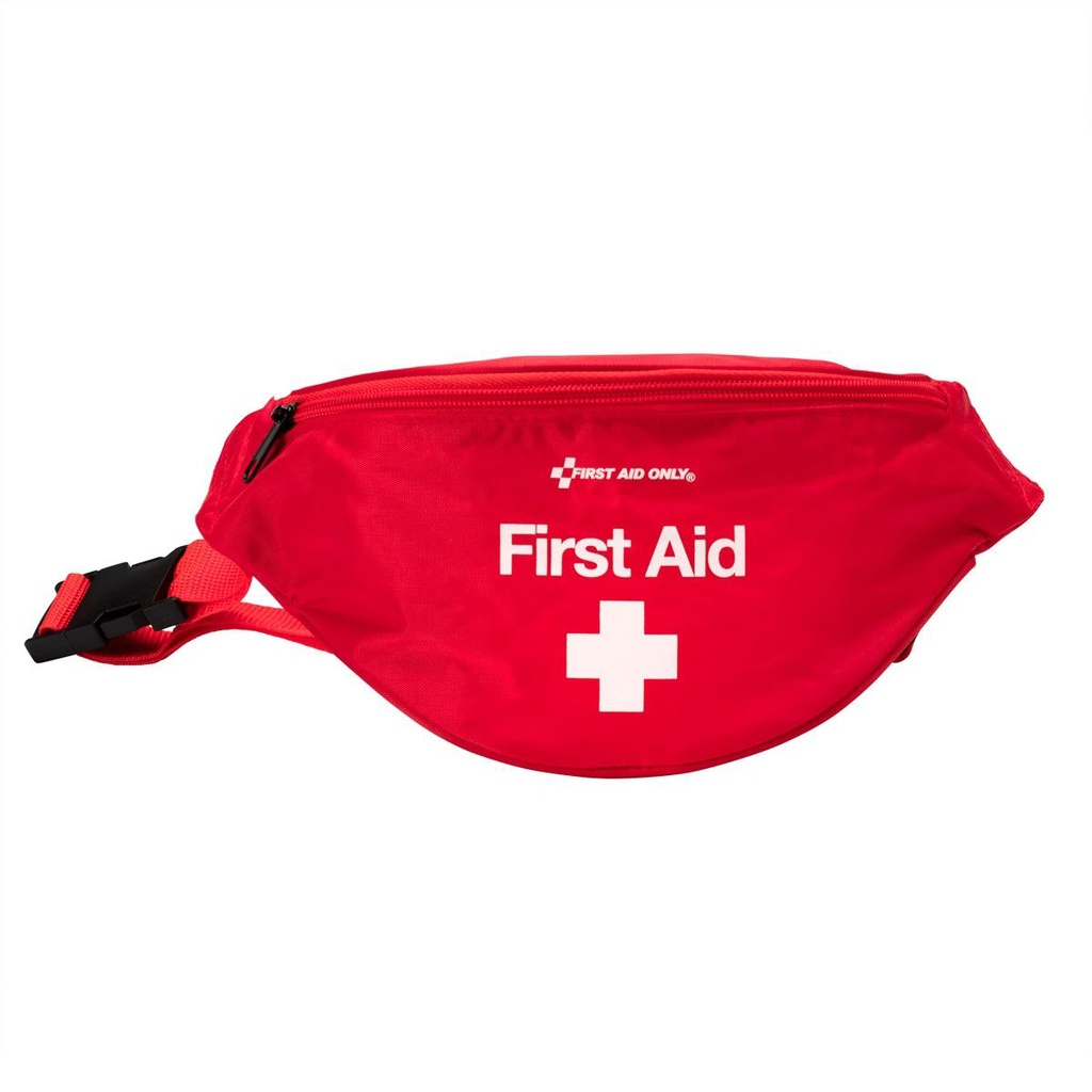 First Aid Only Fanny Pack First Aid Kit with Fabric Case