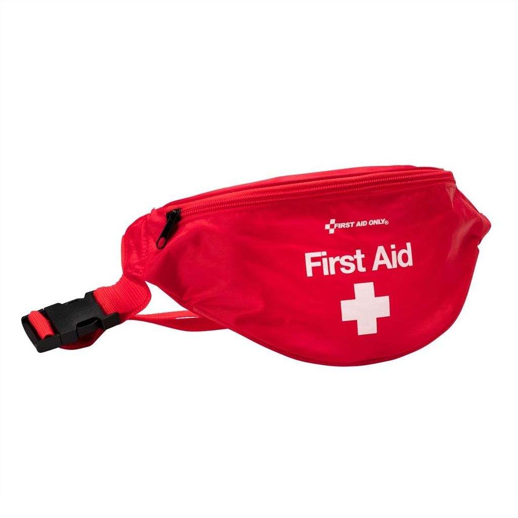 First Aid Only Fanny Pack First Aid Kit with Fabric Case