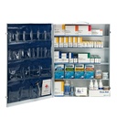 First Aid Only 200 Person 5 Shelf Industrial First Aid Station with 22-Pocket Liner and Metal Case
