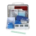 First Aid Only BBP and Bodily Fluid Spill Kit with Plastic Case, White