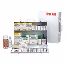First Aid Only 75 Person 2 Shelf Industrial First Aid Station with Metal Case