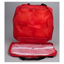 First Aid Only Nylon Medium First Responder Empty Bag, Red